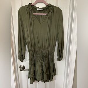 Long Sleeve Drop Waist Dress from Amazon Size L EUC